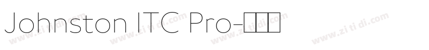 Johnston ITC Pro字体转换 Johnston ITC Pro字体转换